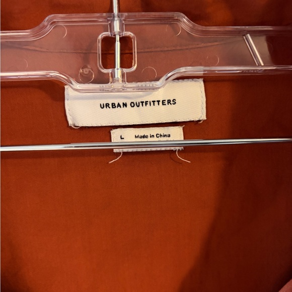 Urban Outfitters Men’s (or unisex)  Terracotta UO Easy Western Button-Down Shirt - Picture 5 of 6